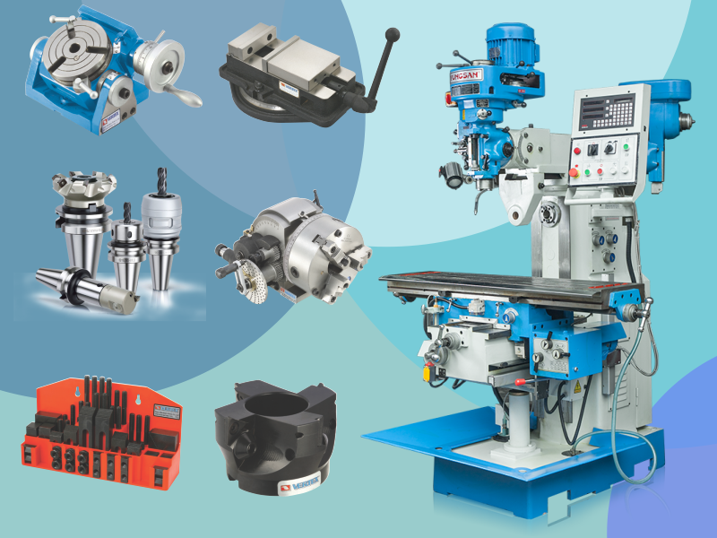 Phụ kiện máy phay và CNC